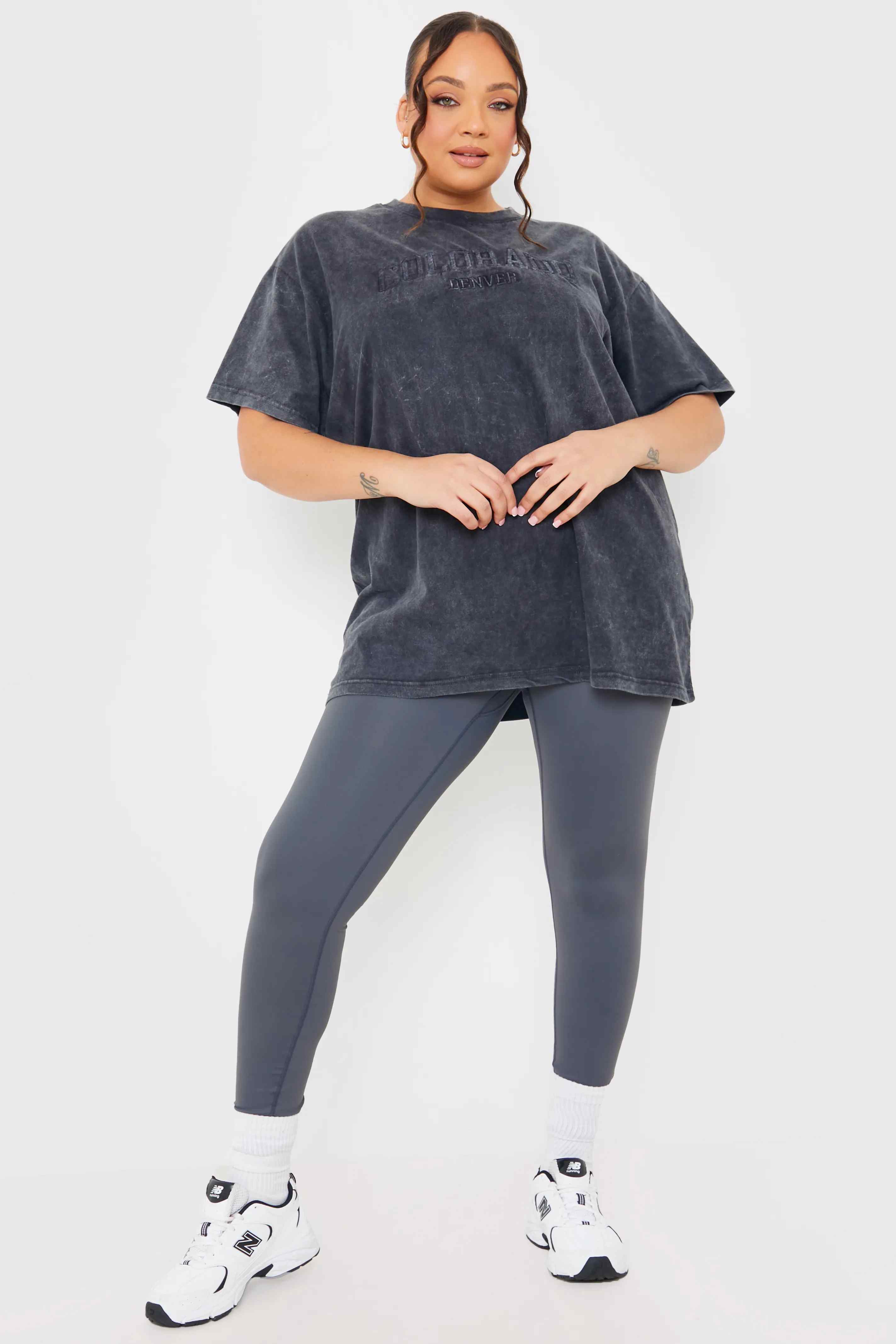 Colorado' Acid Wash Slogan T-Shirt - Image 6