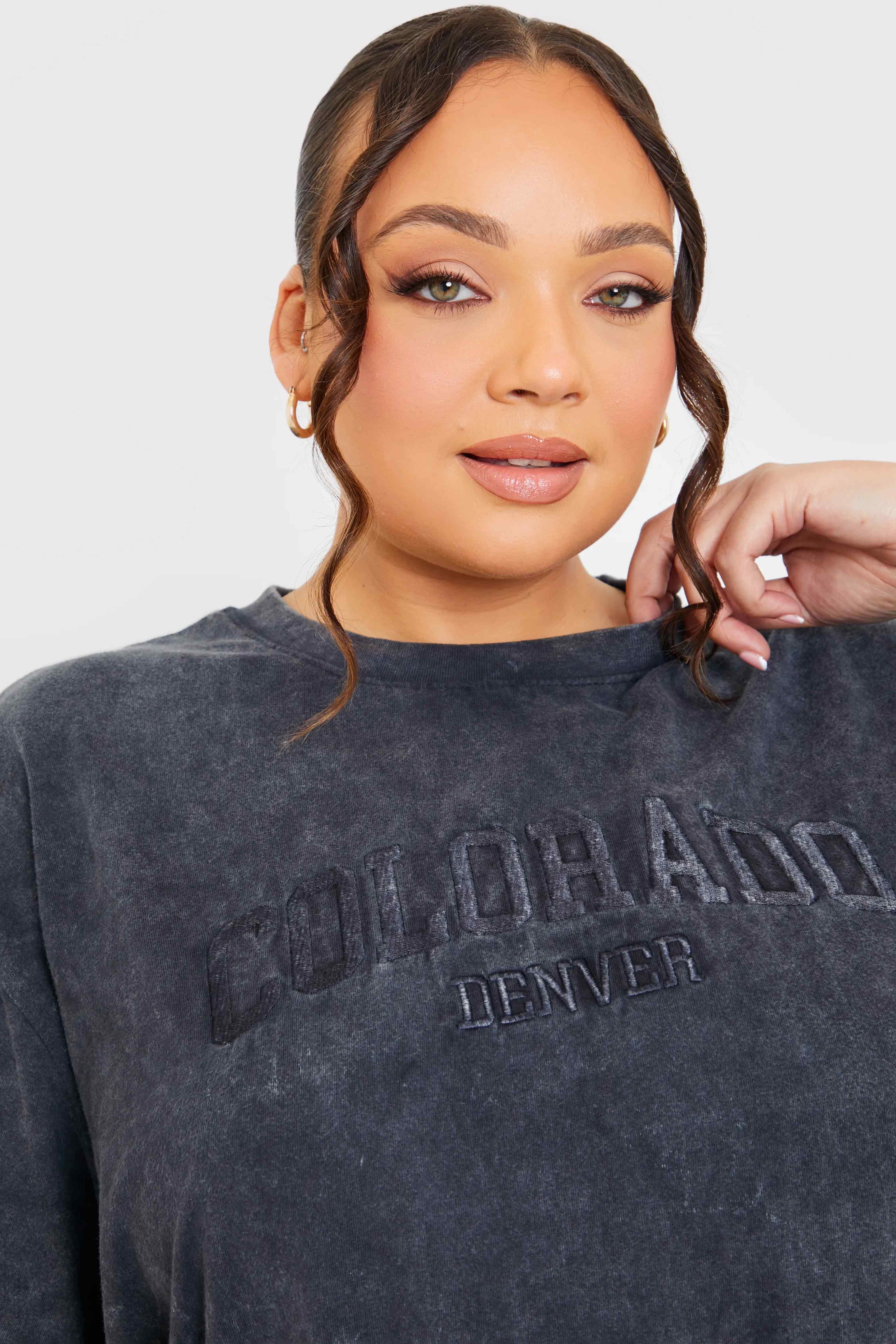 Colorado' Acid Wash Slogan T-Shirt - Image 8