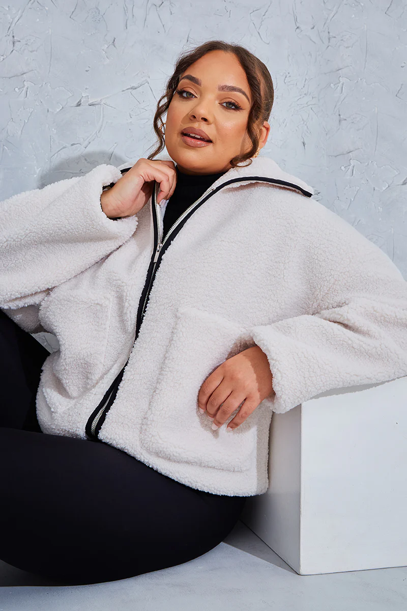 Borg Contrast Jacket - Image 5