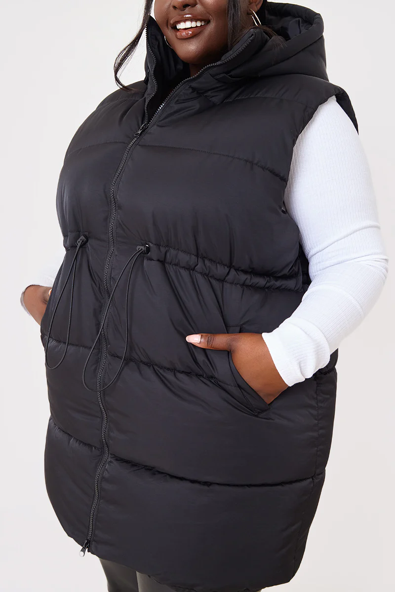 Cinched Waist Gilet - Image 14