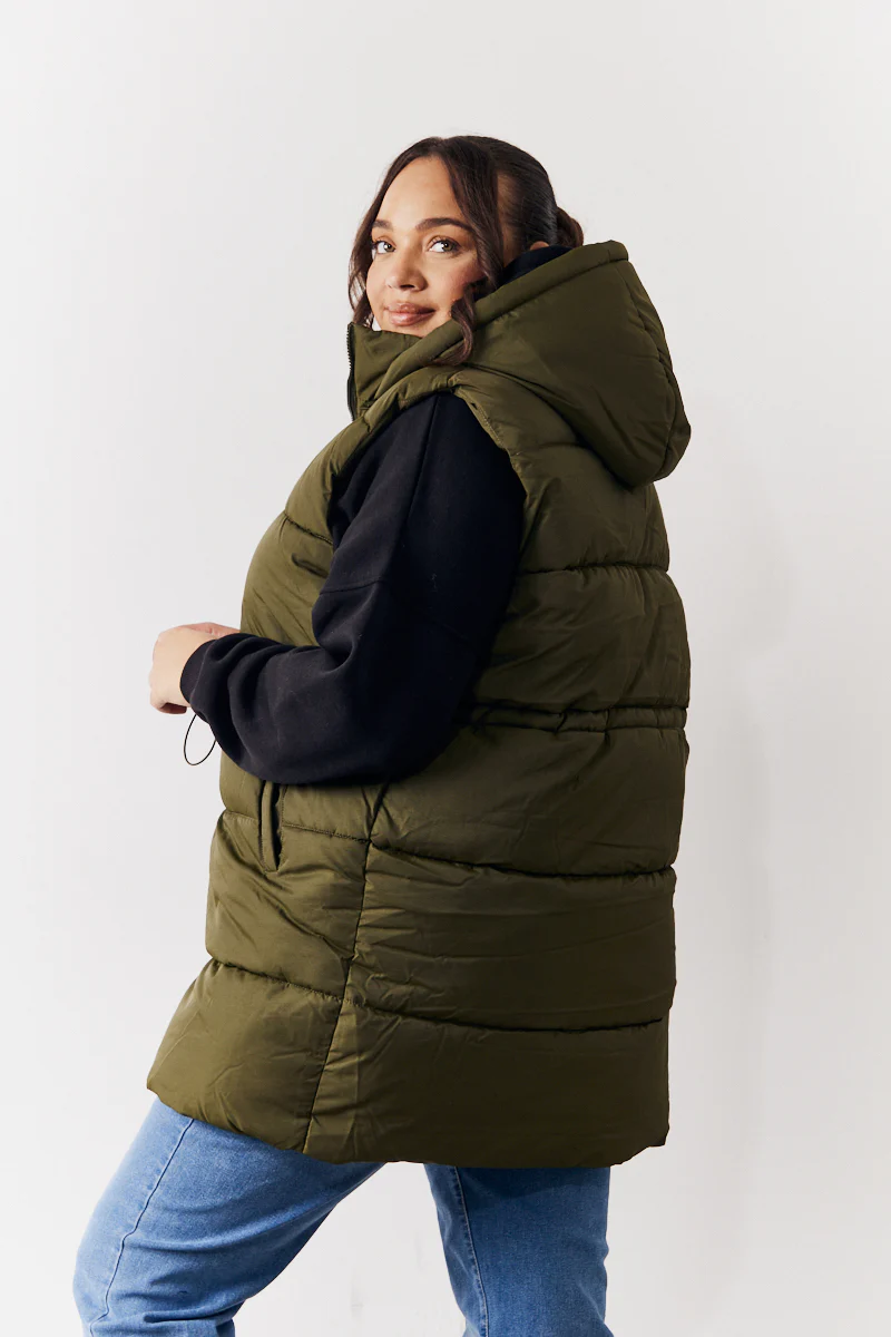 Cinched Waist Gilet - Image 3