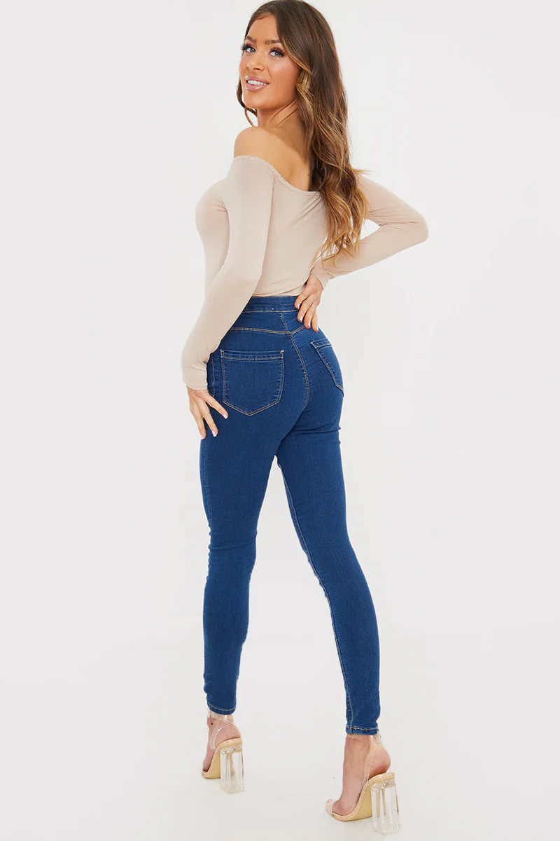 Clean High Waisted Stretch Jegging Jeans - Image 13