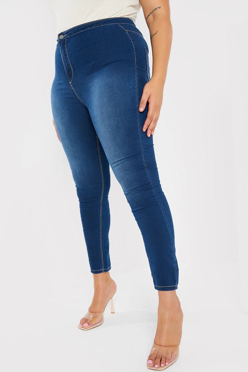 Clean High Waisted Stretch Jegging Jeans - Image 8