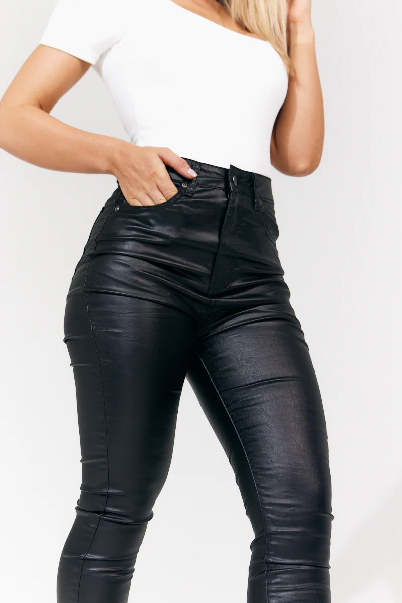 Isobelle Coated Skinny Jean - Image 3