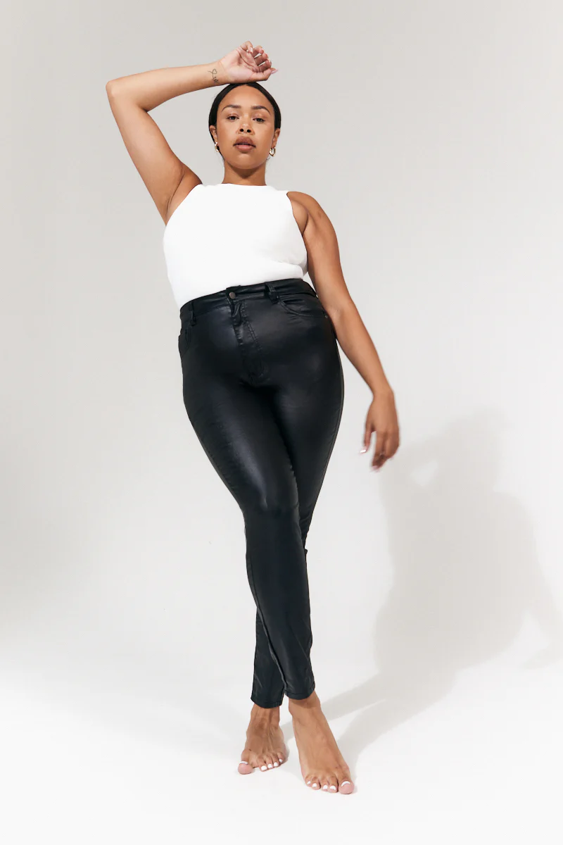 Isobelle Coated Skinny Jean - Image 5