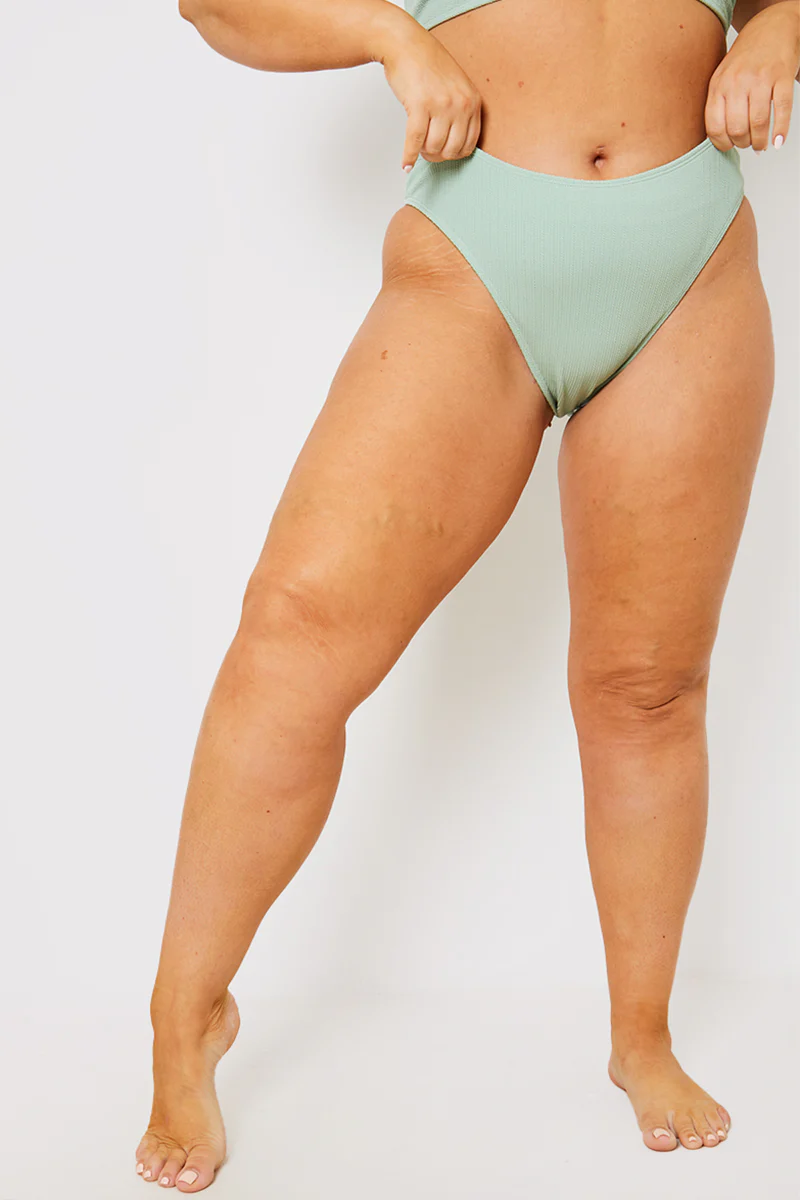 Control Crinkle Boomerang Bikini Bottom - Image 7