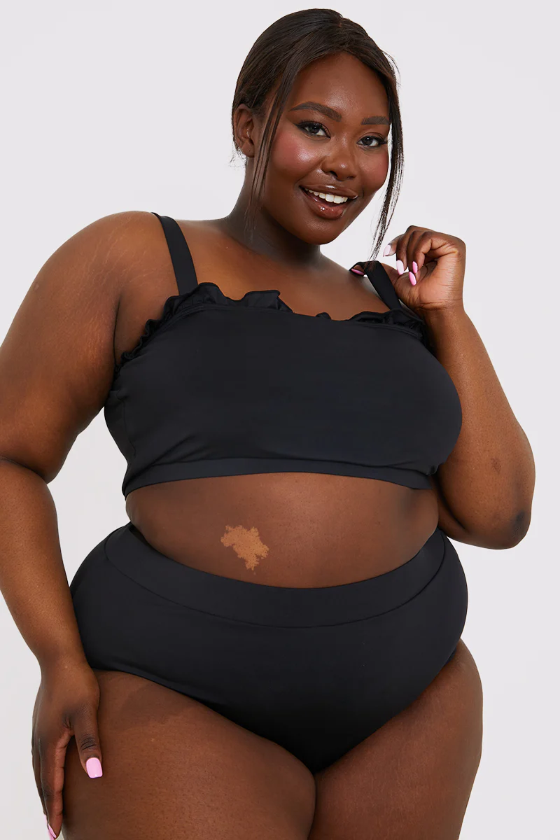 Frill Detail Bikini Top - Image 8