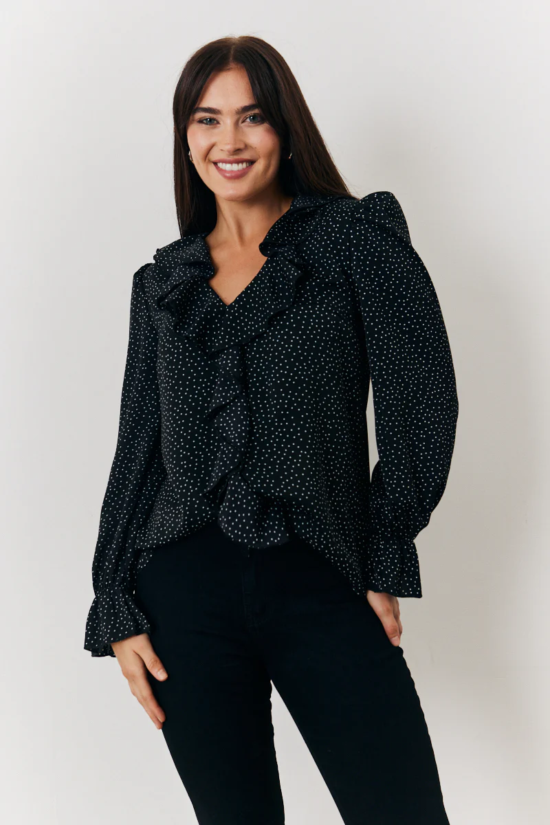 Polka Dot Blouse