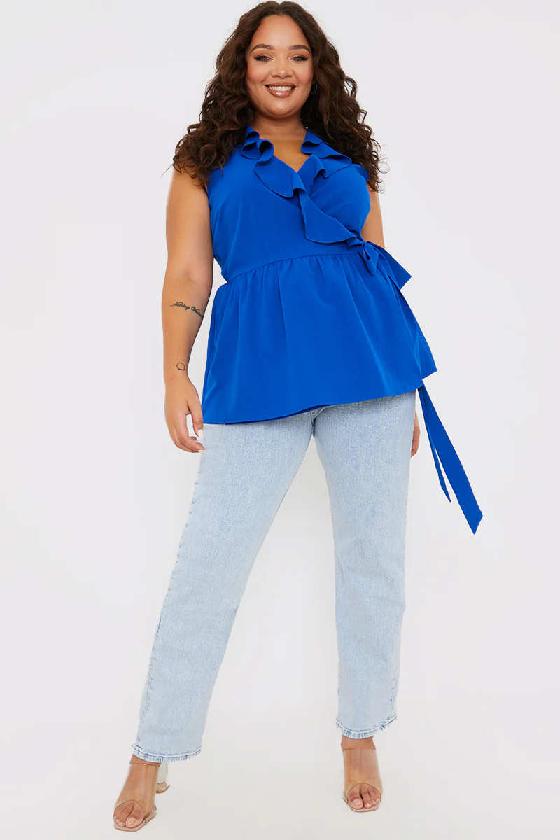 Frill Wrap Top - Image 2