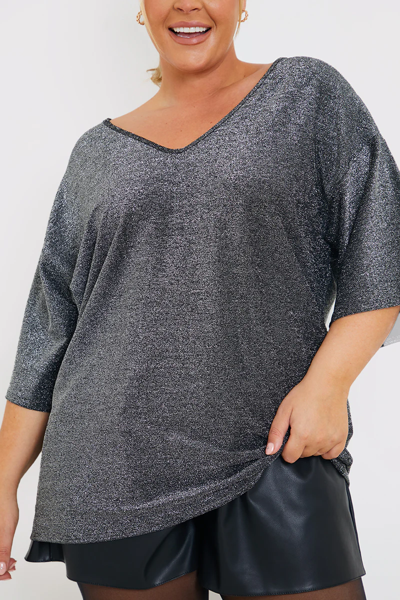 Glitter Embellished T Shirt - Image 2