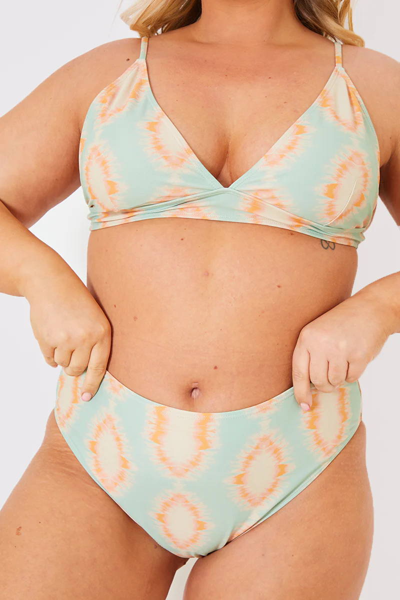 Control High Waist High Leg Bikini Bottoms - Image 7