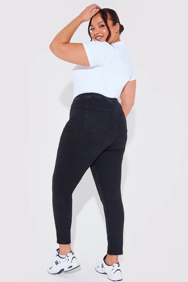 High Waisted Skinny Jeans - Image 22