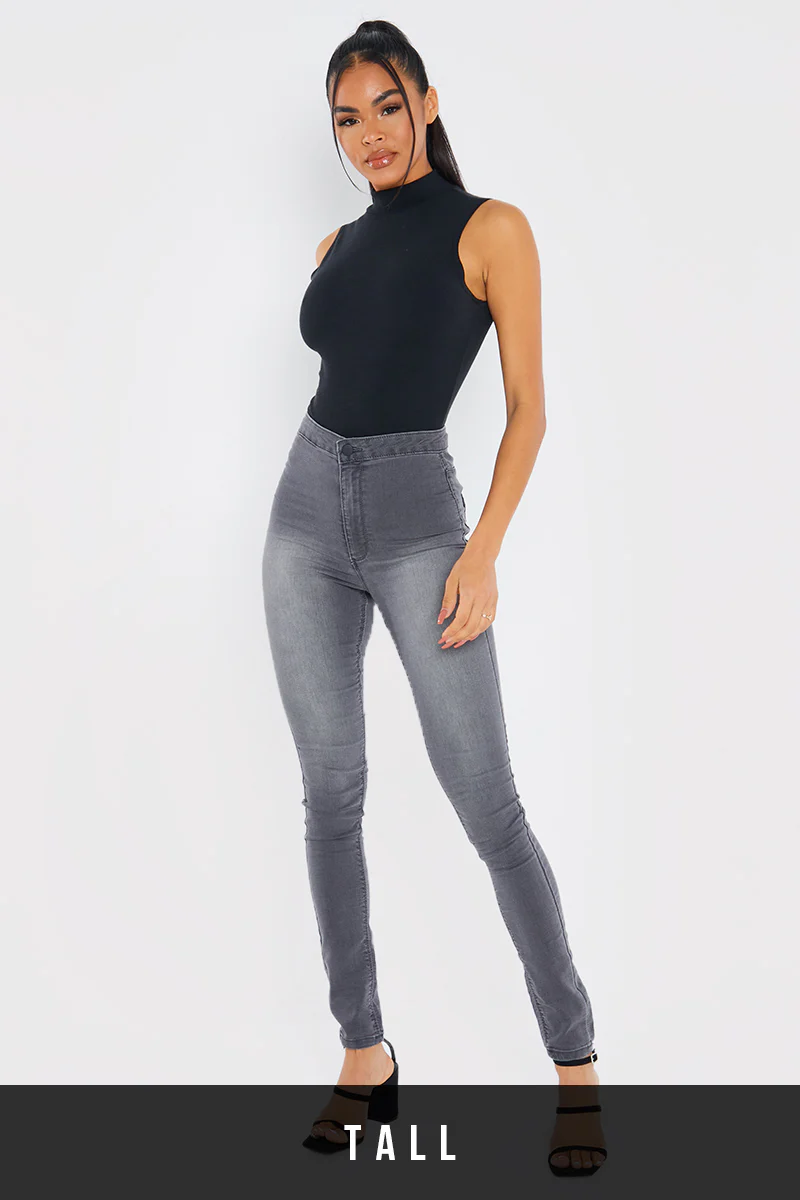 High Waisted Stretch Jegging Jeans - Image 25