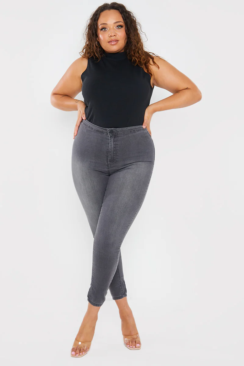 High Waisted Stretch Jegging Jeans - Image 31