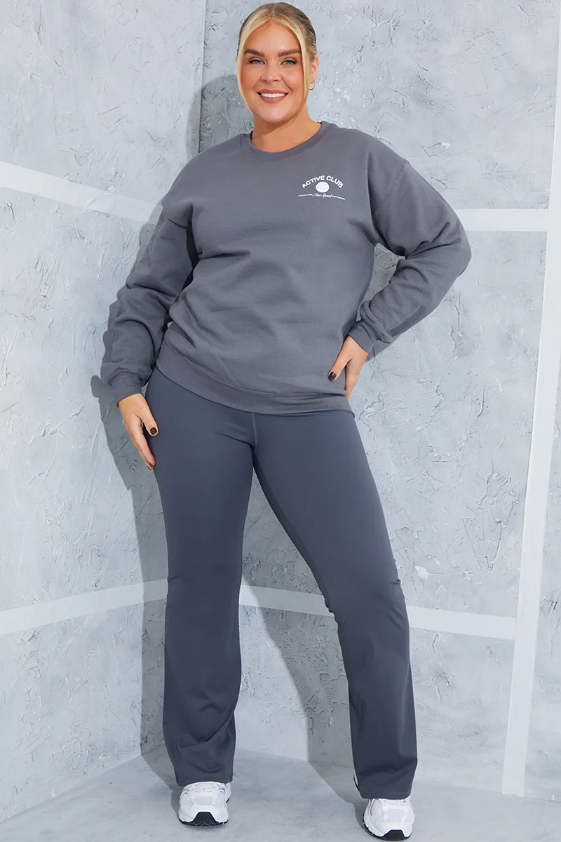 Kick Flare Yoga Leggings - Image 4