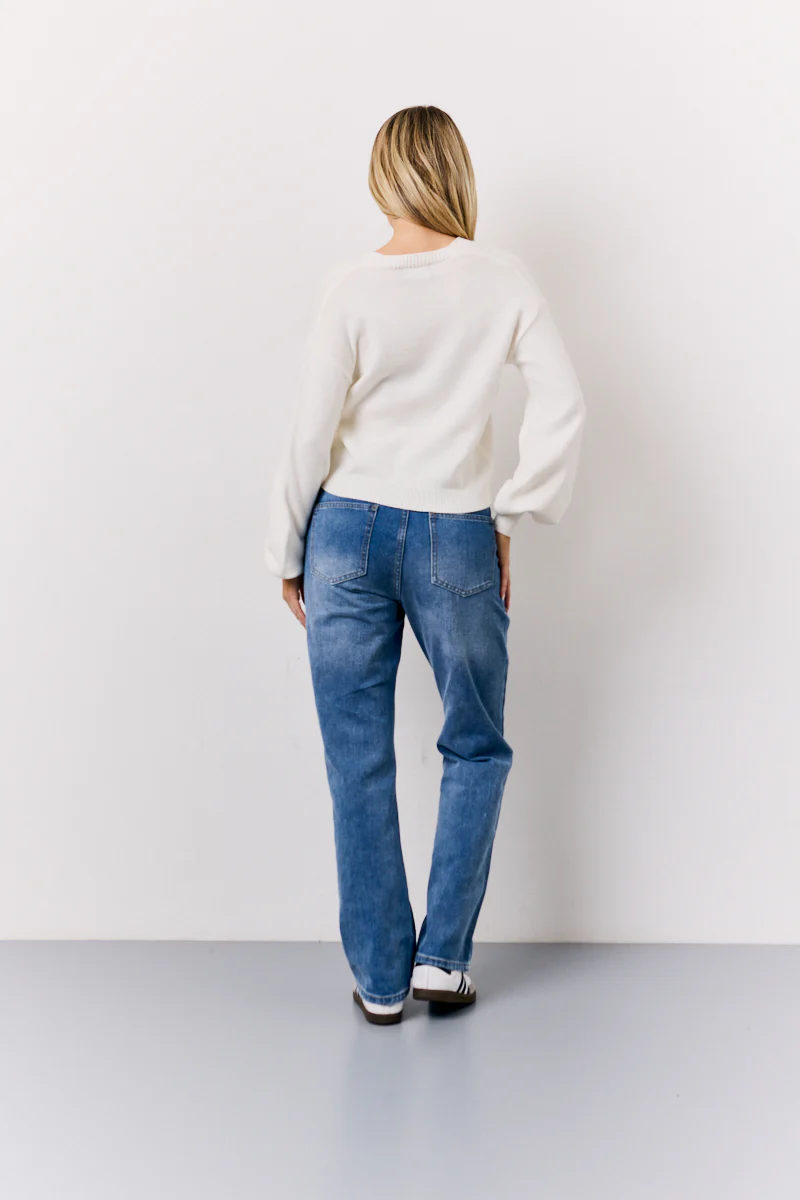 Knitted Embroidered Cardigan - Image 4