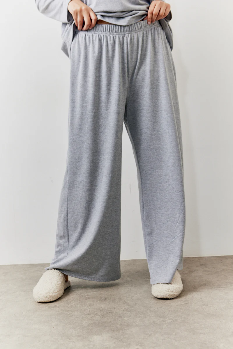 Long Sleeve Top and Trouser Slogan PJ Set - Image 3