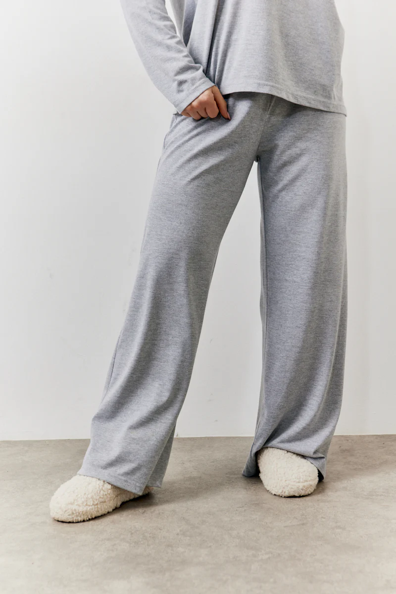 Long Sleeve Top and Trouser Slogan PJ Set - Image 9