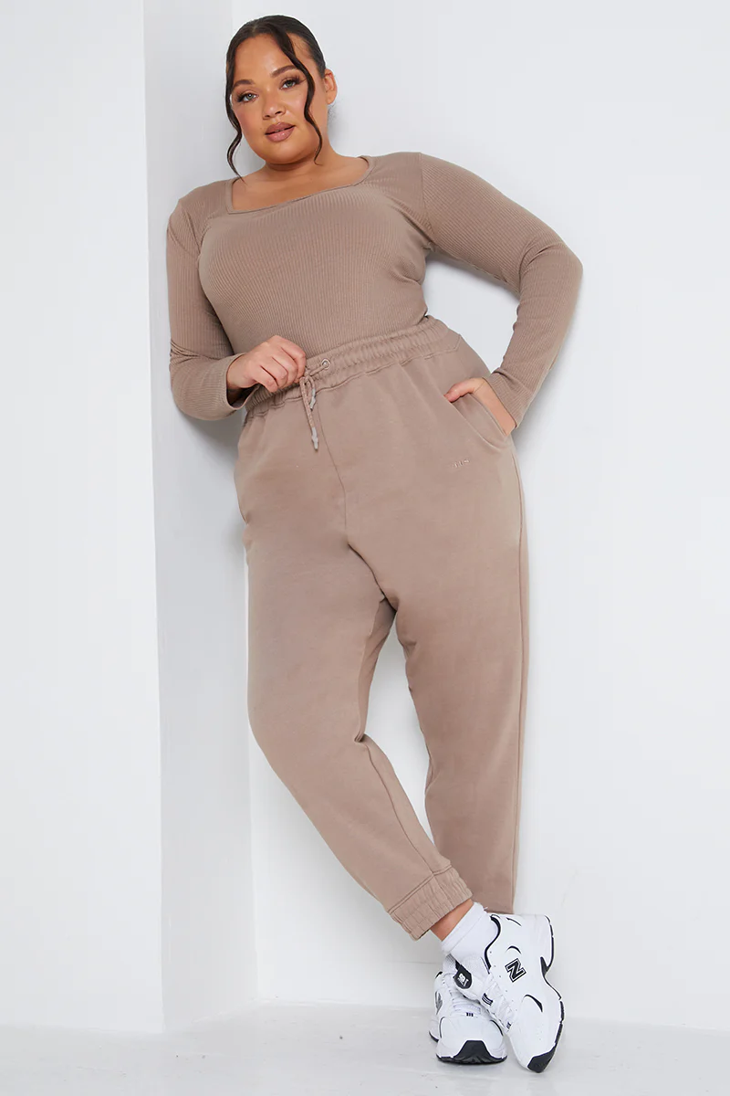 Long Sleeved Ribbed Square Neck Bodysuit - Image 20