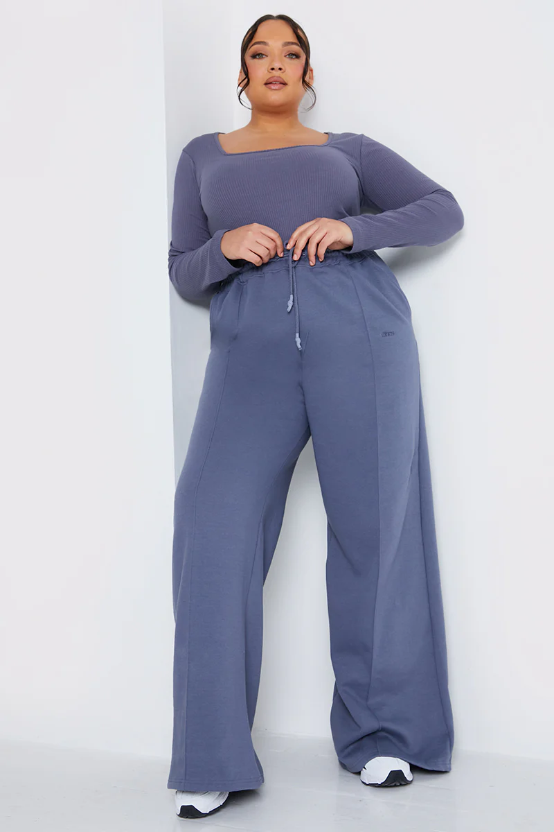 Long Sleeved Ribbed Square Neck Bodysuit - Image 6