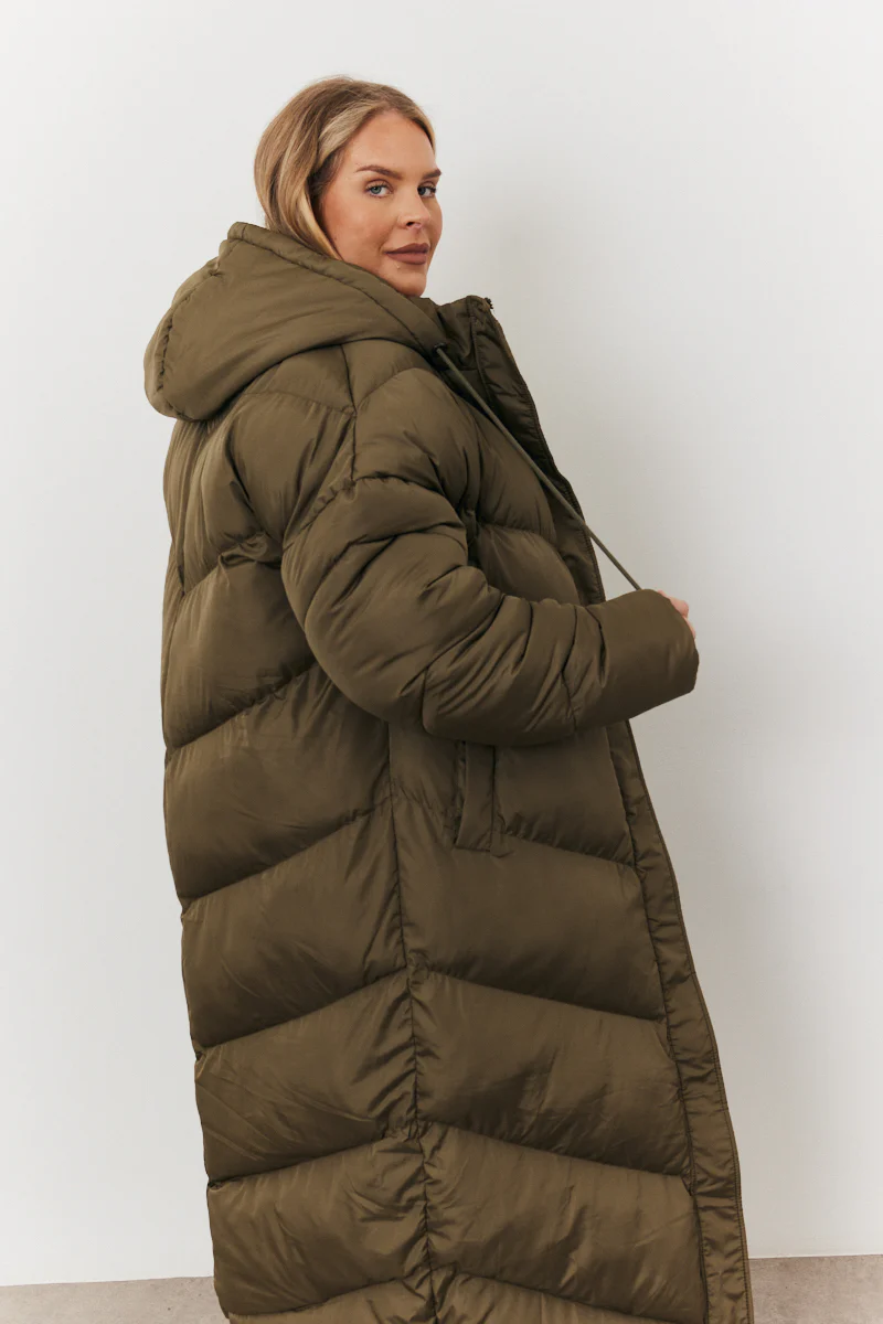 Longline Puffer Jacket - Image 10