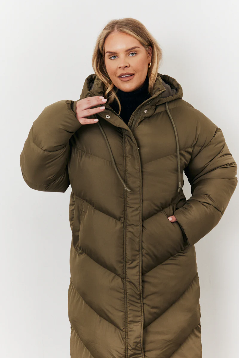 Longline Puffer Jacket - Image 7