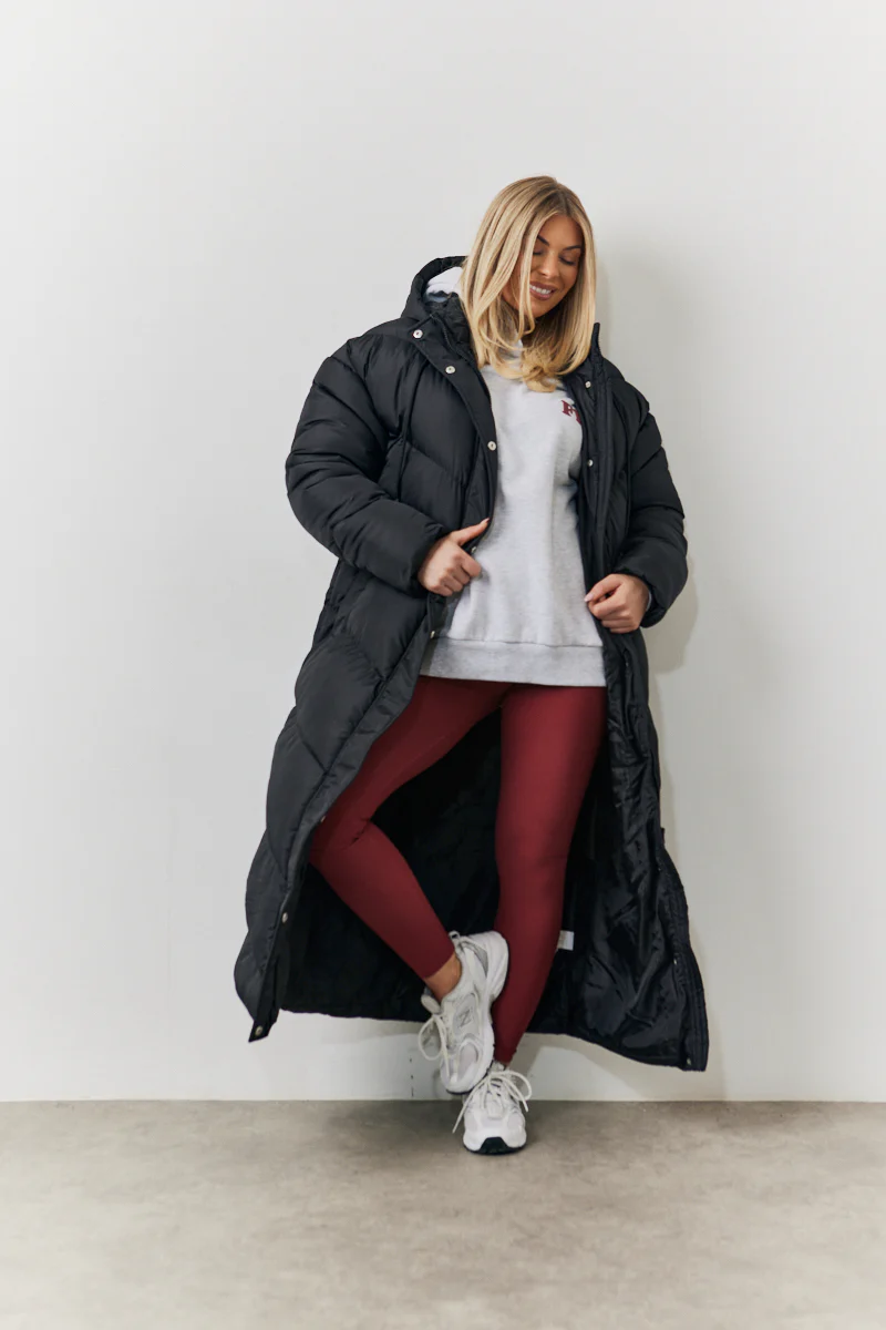 Longline Puffer Jacket - Image 2