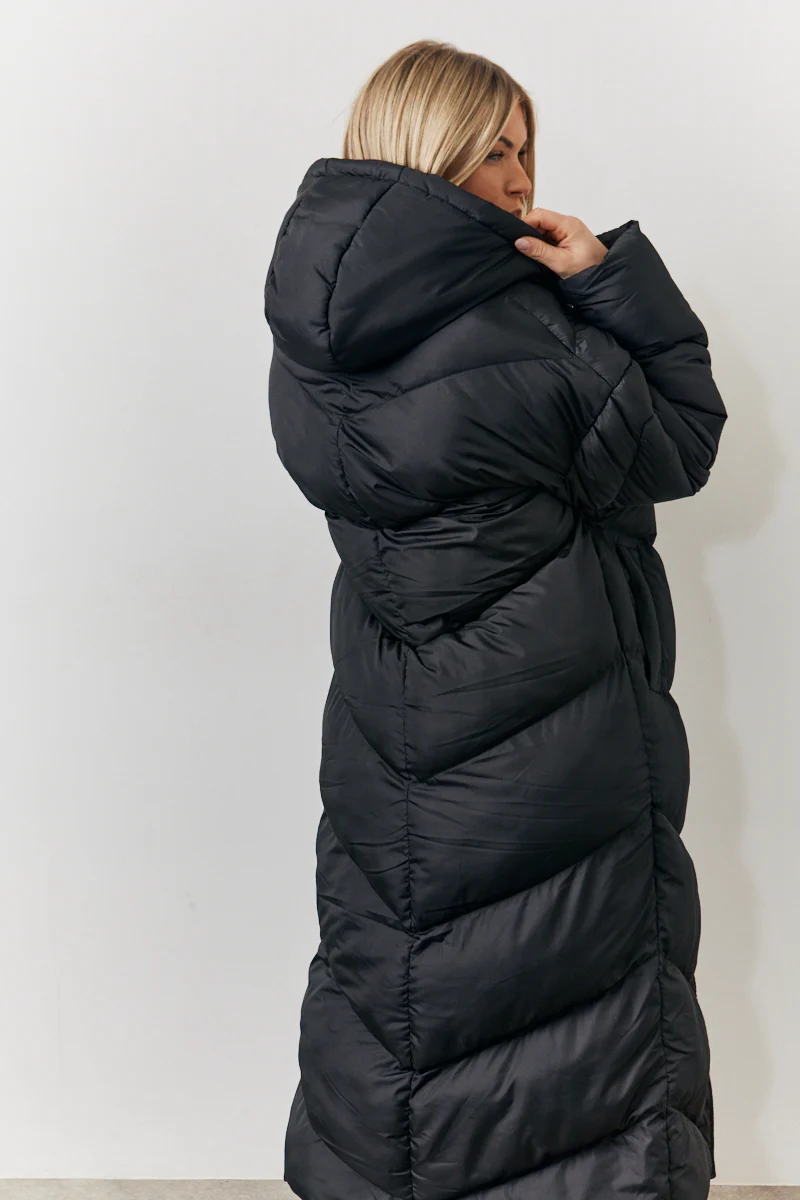 Longline Puffer Jacket - Image 6