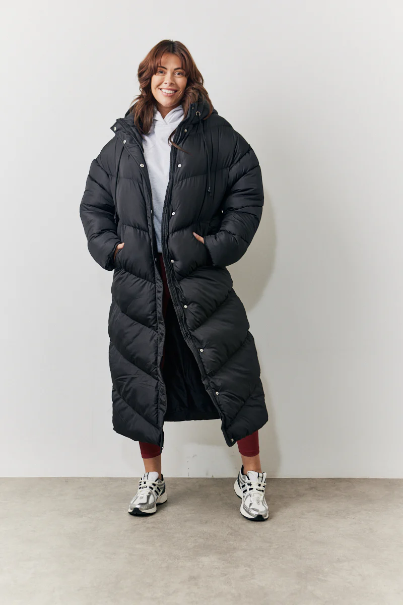 Longline Puffer Jacket - Image 7