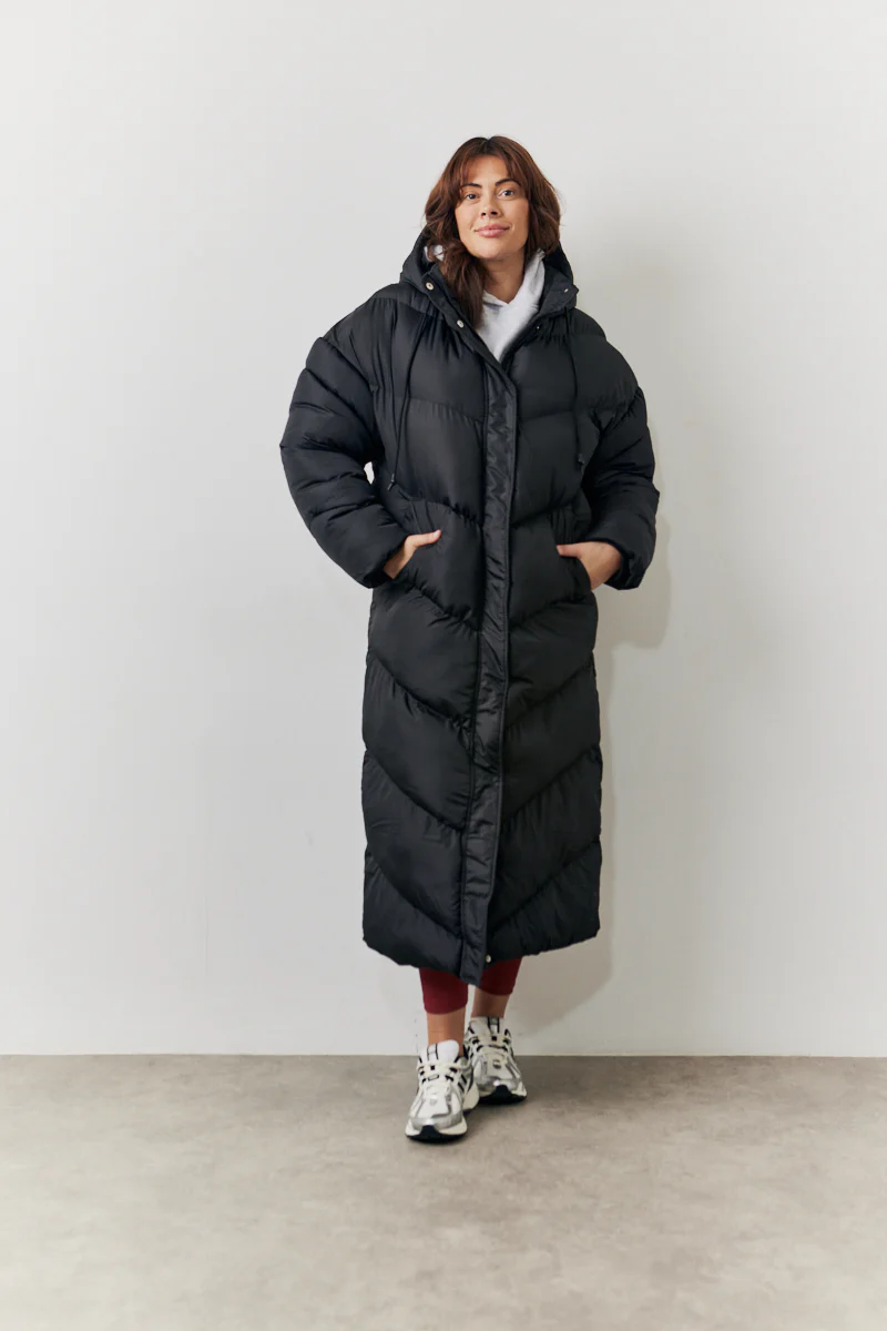 Longline Puffer Jacket - Image 8
