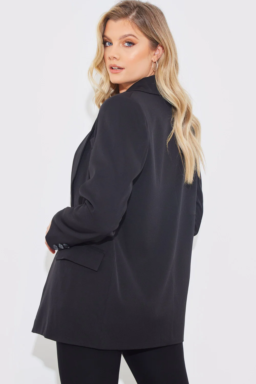 Longlined Tailored Blazer - Image 11