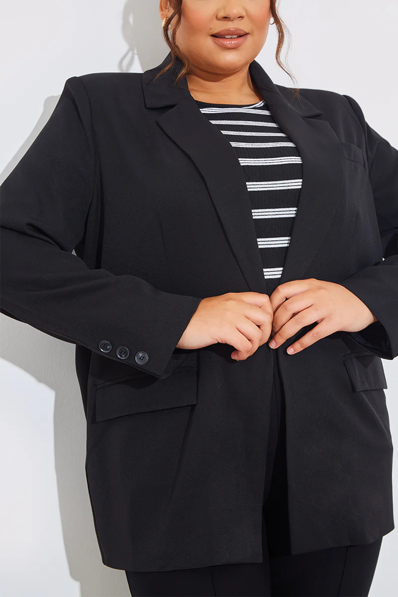 Longlined Tailored Blazer - Image 13