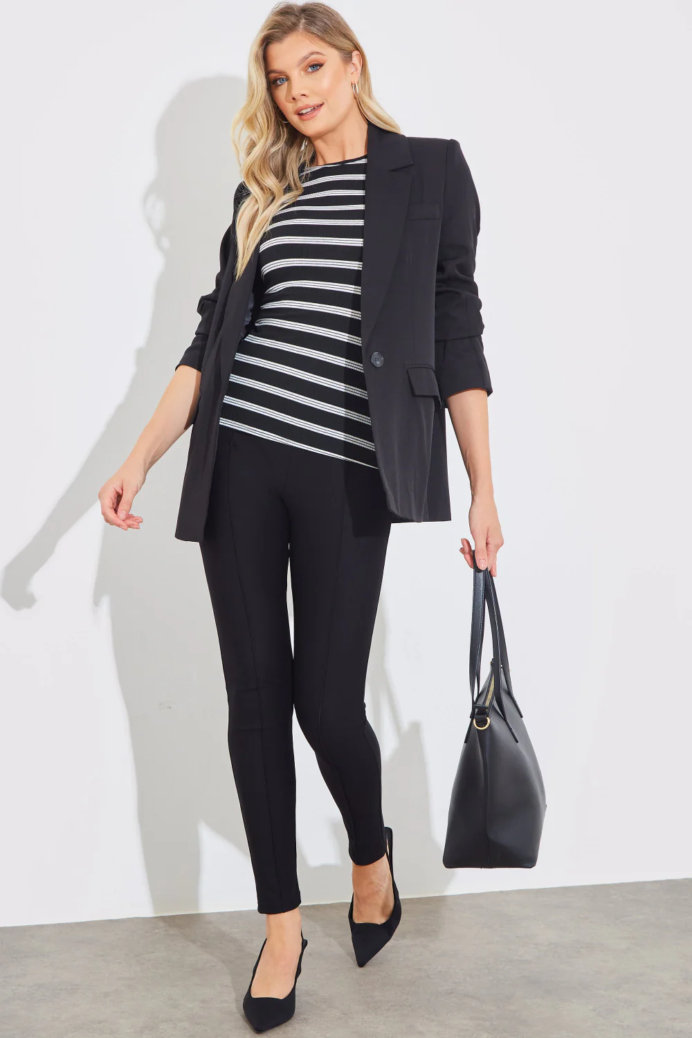 Longlined Tailored Blazer - Image 9