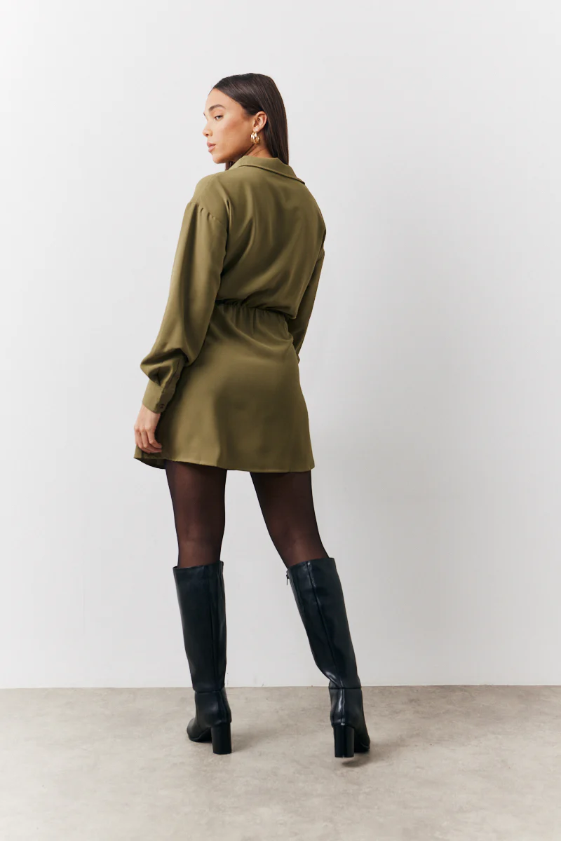Mini Shirt Dress - Image 4