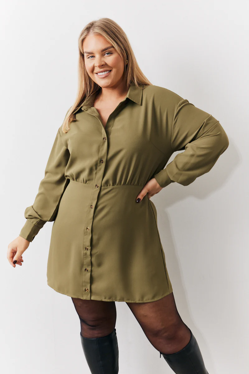 Mini Shirt Dress - Image 5