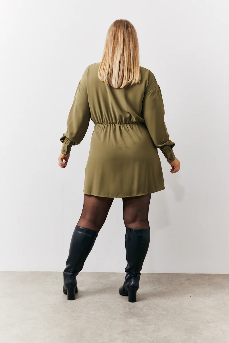 Mini Shirt Dress - Image 9