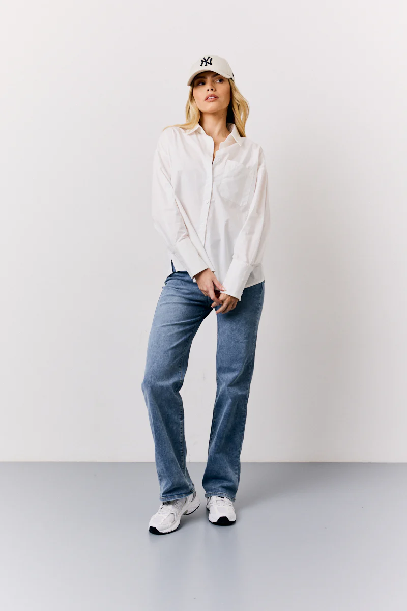 White Oversized Shirt - Image 4