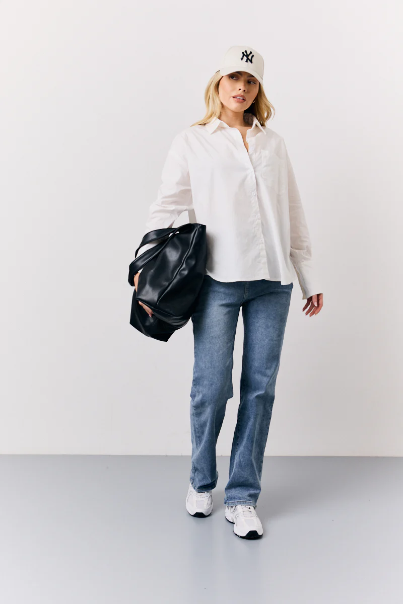 White Oversized Shirt - Image 5