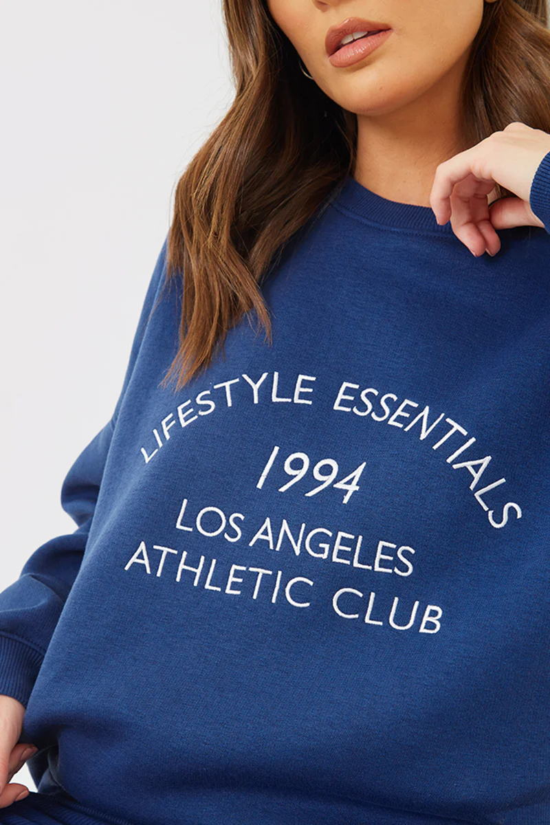 Oversized Embroidered Sweatshirt - Image 3