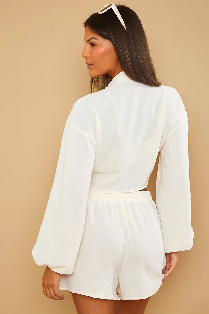 Drawstring Co-Ord Shorts - Image 4