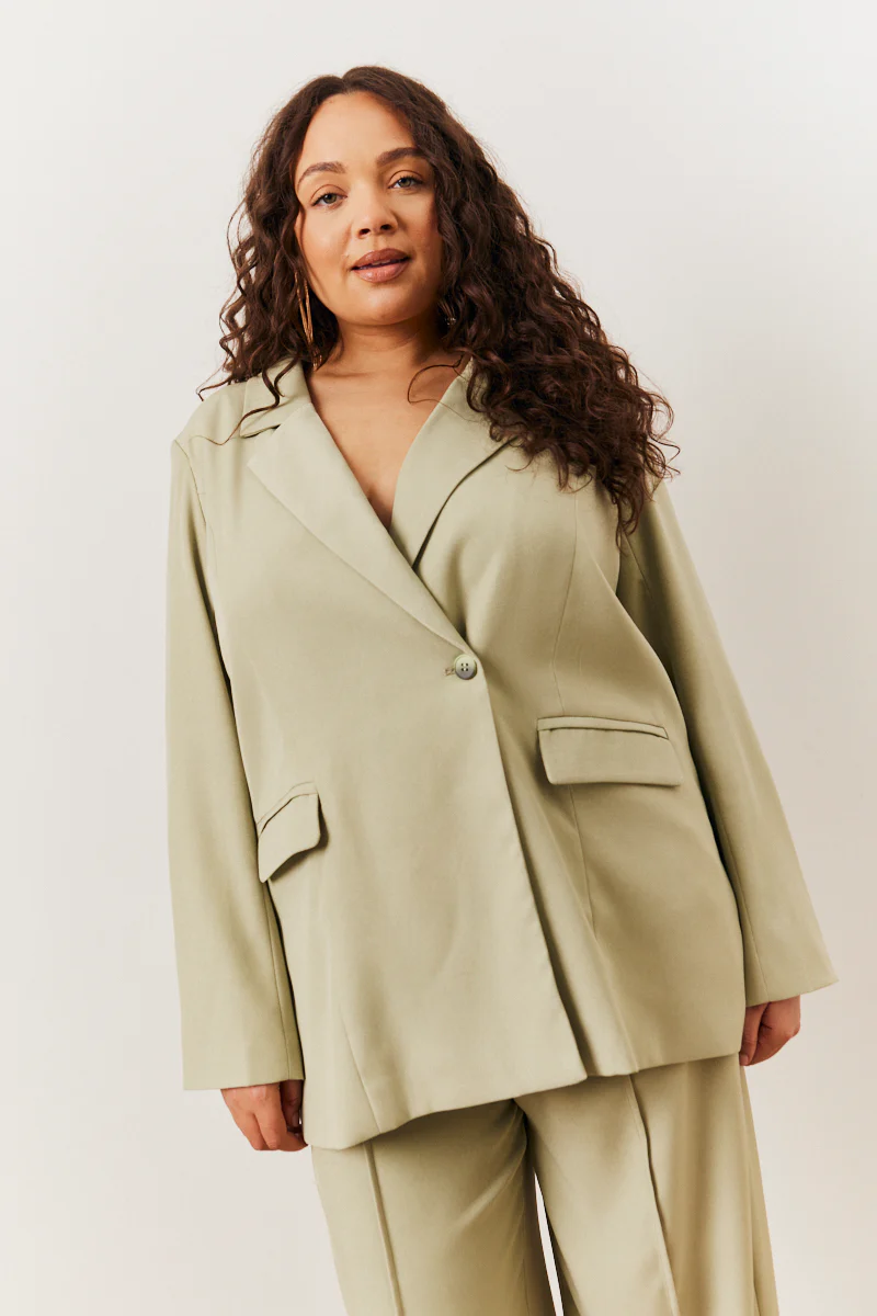 Sage Relaxed Blazer - Image 2