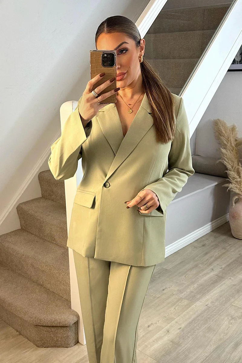 Sage Relaxed Blazer - Image 5