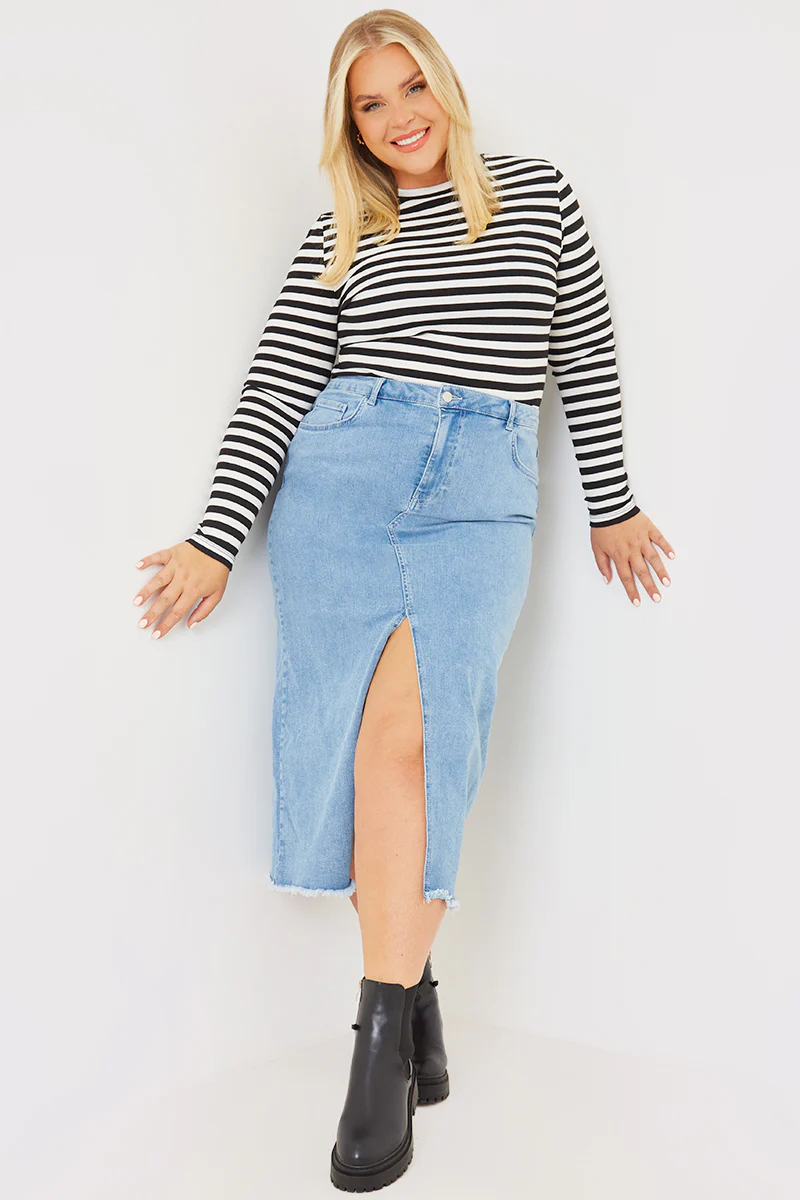 Ribbed Long Sleeve Top - Image 12