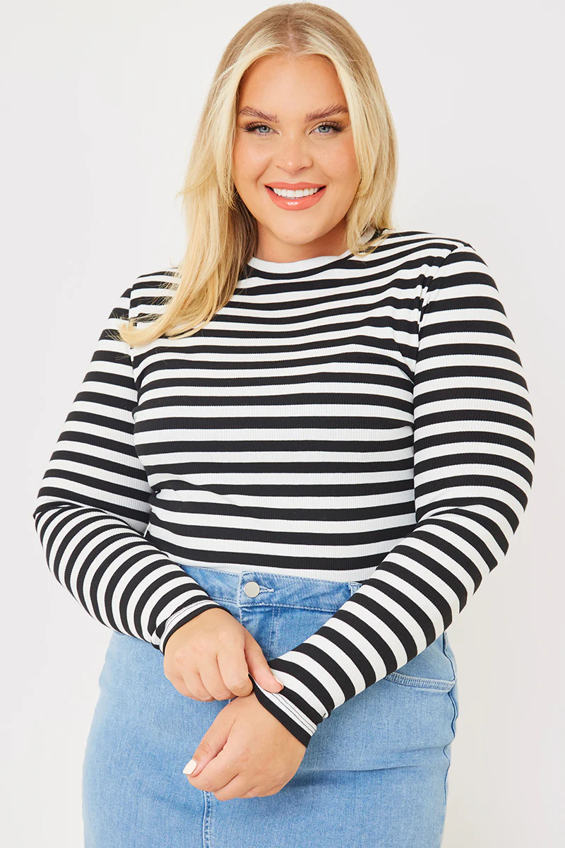 Ribbed Long Sleeve Top - Image 16