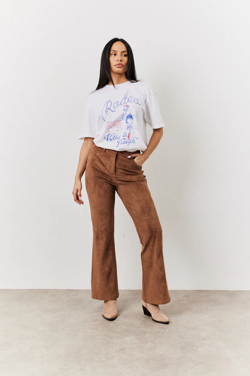 White Rodeo Graphic T-Shirt - Image 2