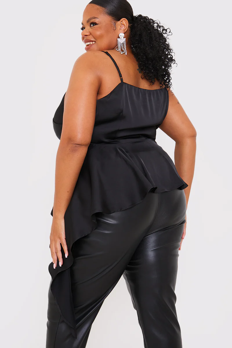 Satin Asymmetric Cami Top - Image 7