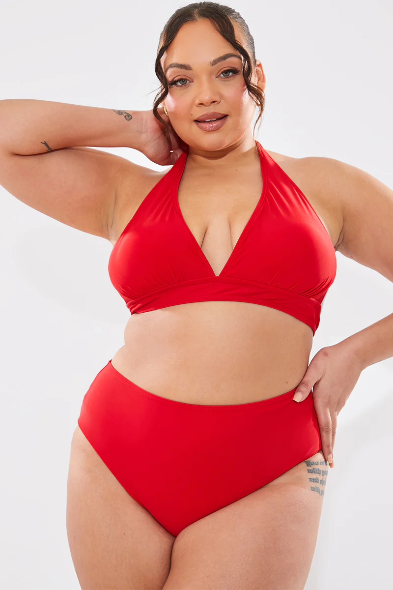 Sculpt And Control High Waist High Leg Bikini Bottom - Image 6