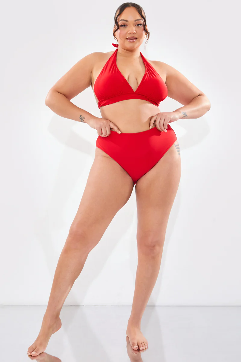 Sculpt And Control High Waist High Leg Bikini Bottom - Image 7