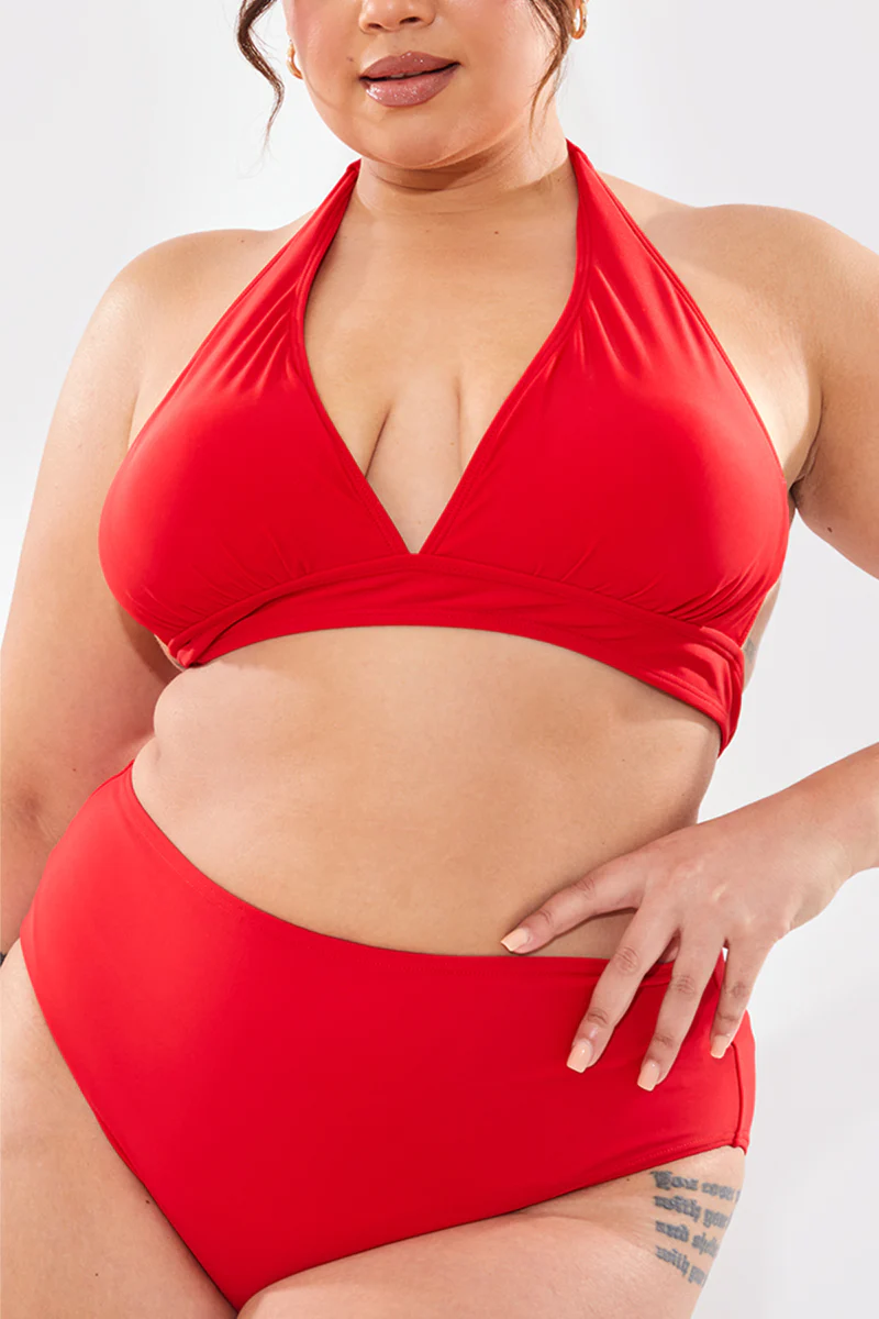 Sculpt And Control High Waist High Leg Bikini Bottom - Image 8
