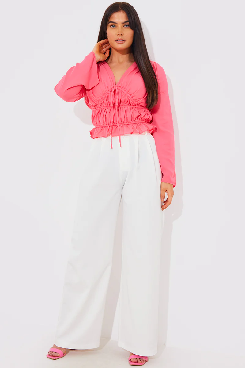 Shirred Detail Blouse - Image 2